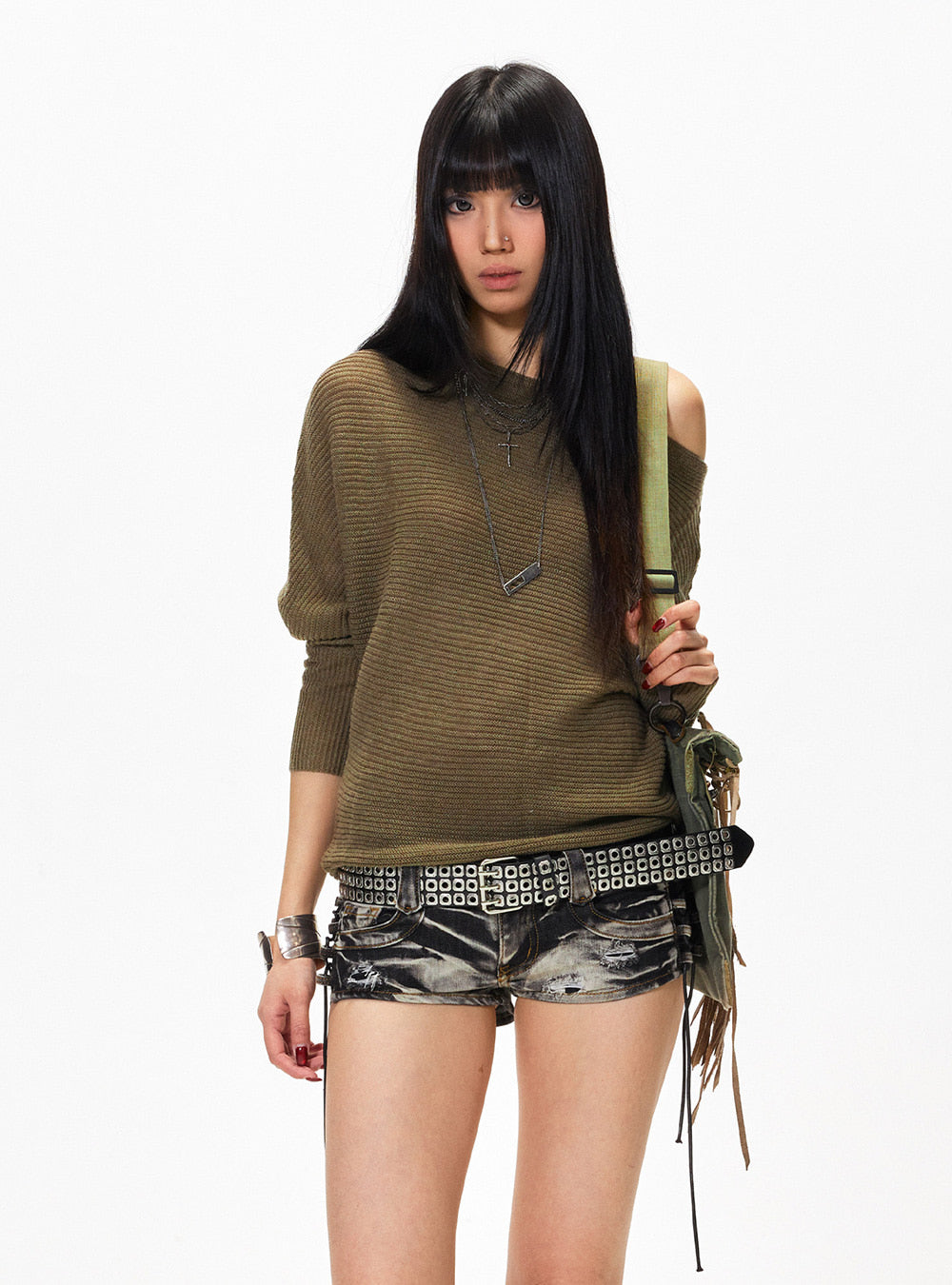 Shadowline Slouch Knit Top