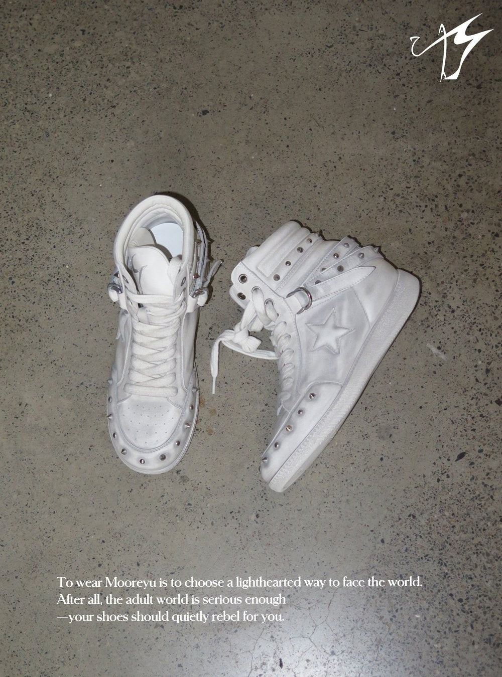 Rebel Star High-Top Sneakers