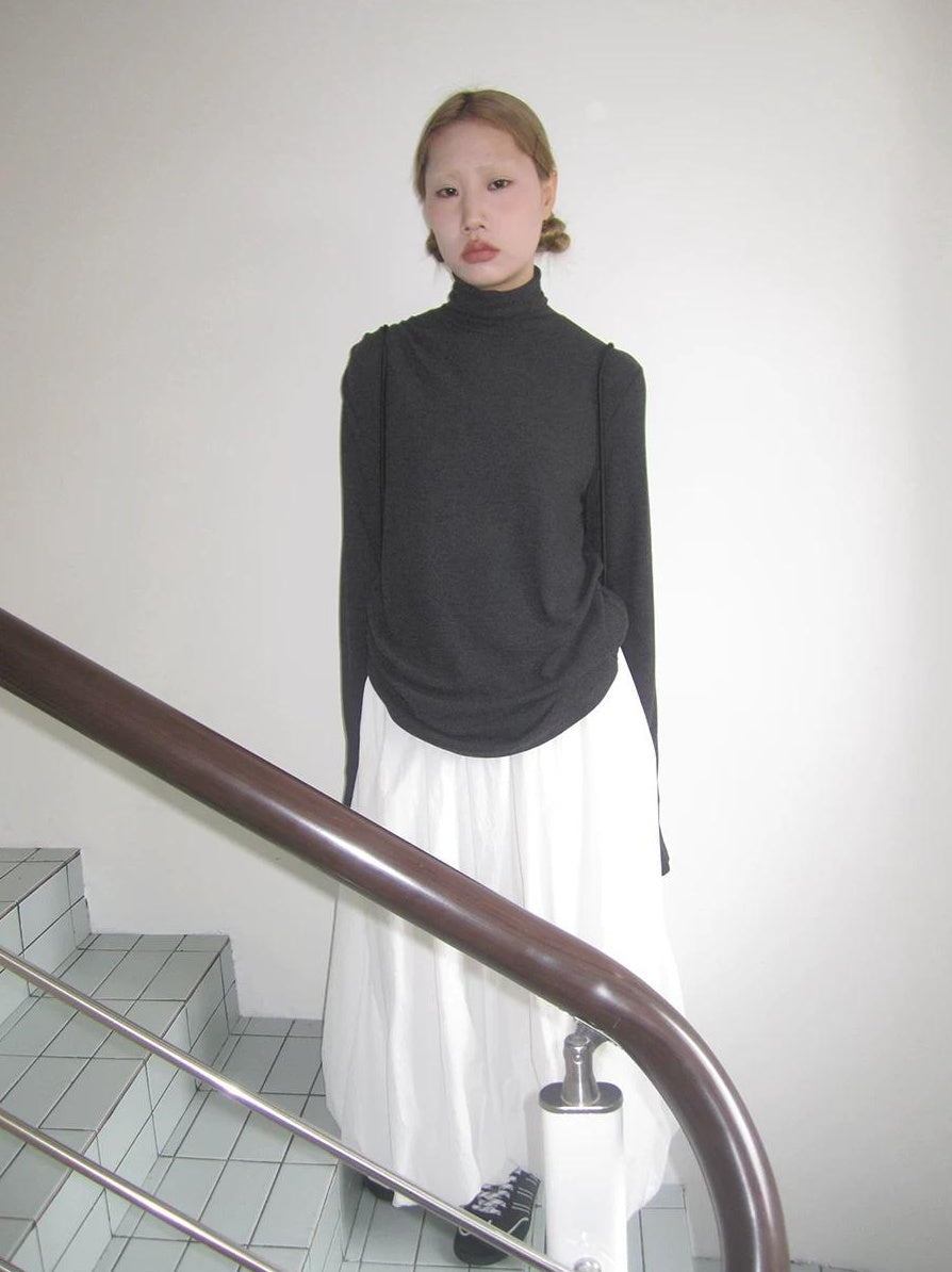 3months | CASUAL FLEECE HIGH NECK SWEATER【ID:TN00062】
