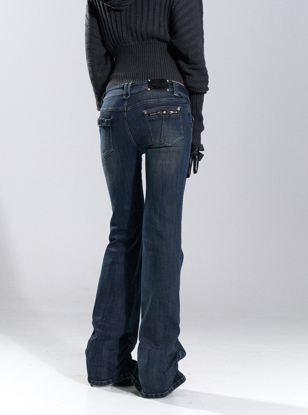 Fade Chain Denim Pants