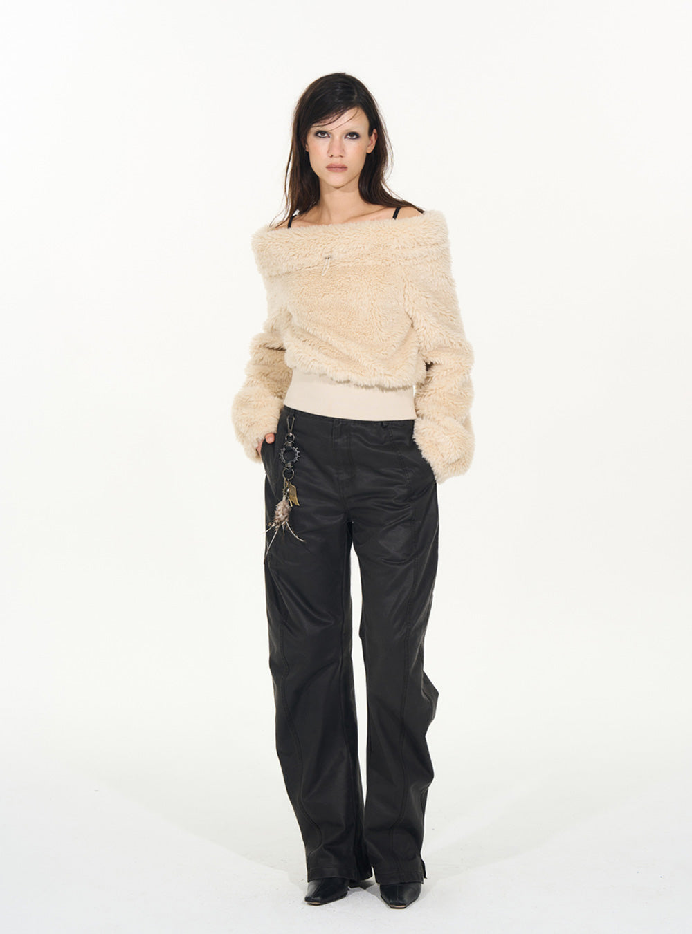 Cozy Off Shoulder Top (2color)
