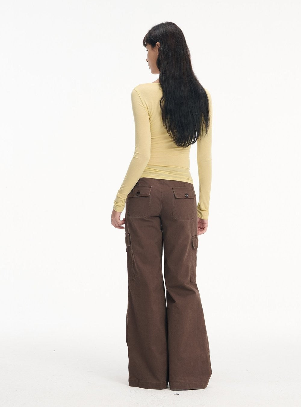 Soft Henley Scoop Neck Top