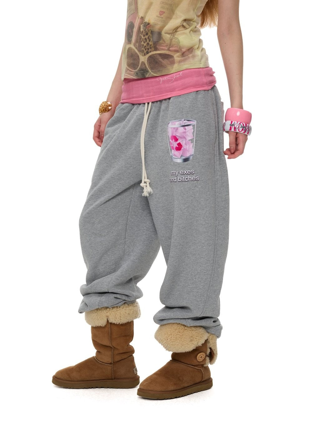 Hot Mess Sweat Pants (2color)