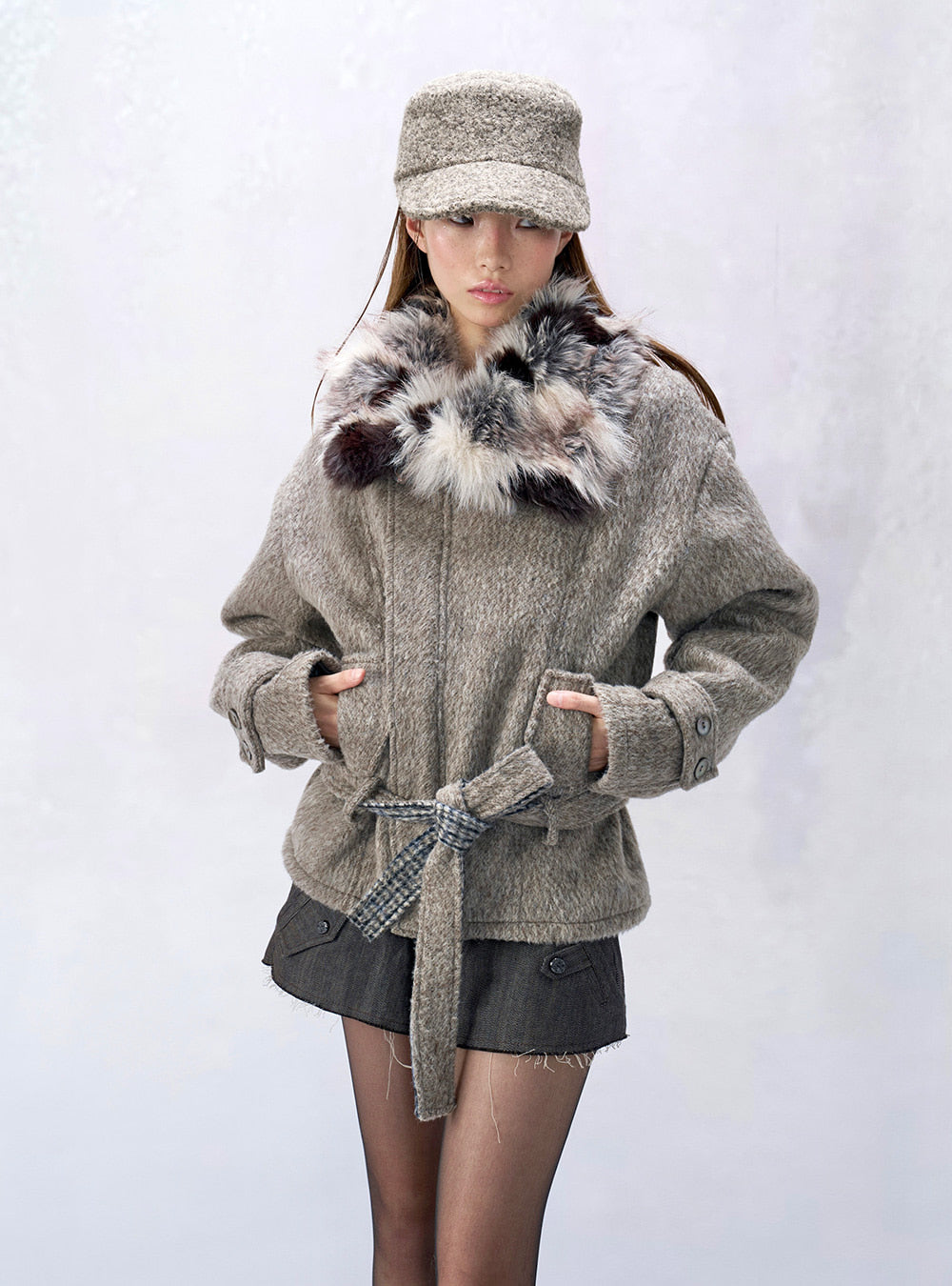 Oversized Wool Double-Face Coat