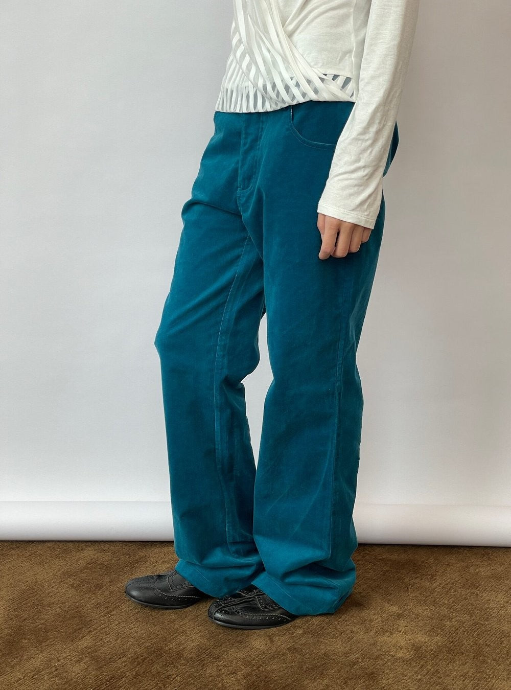 Lake Blue Corduroy Pants