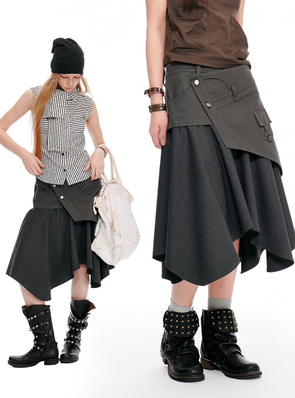 Fragment Layer Asymmetric Skirt
