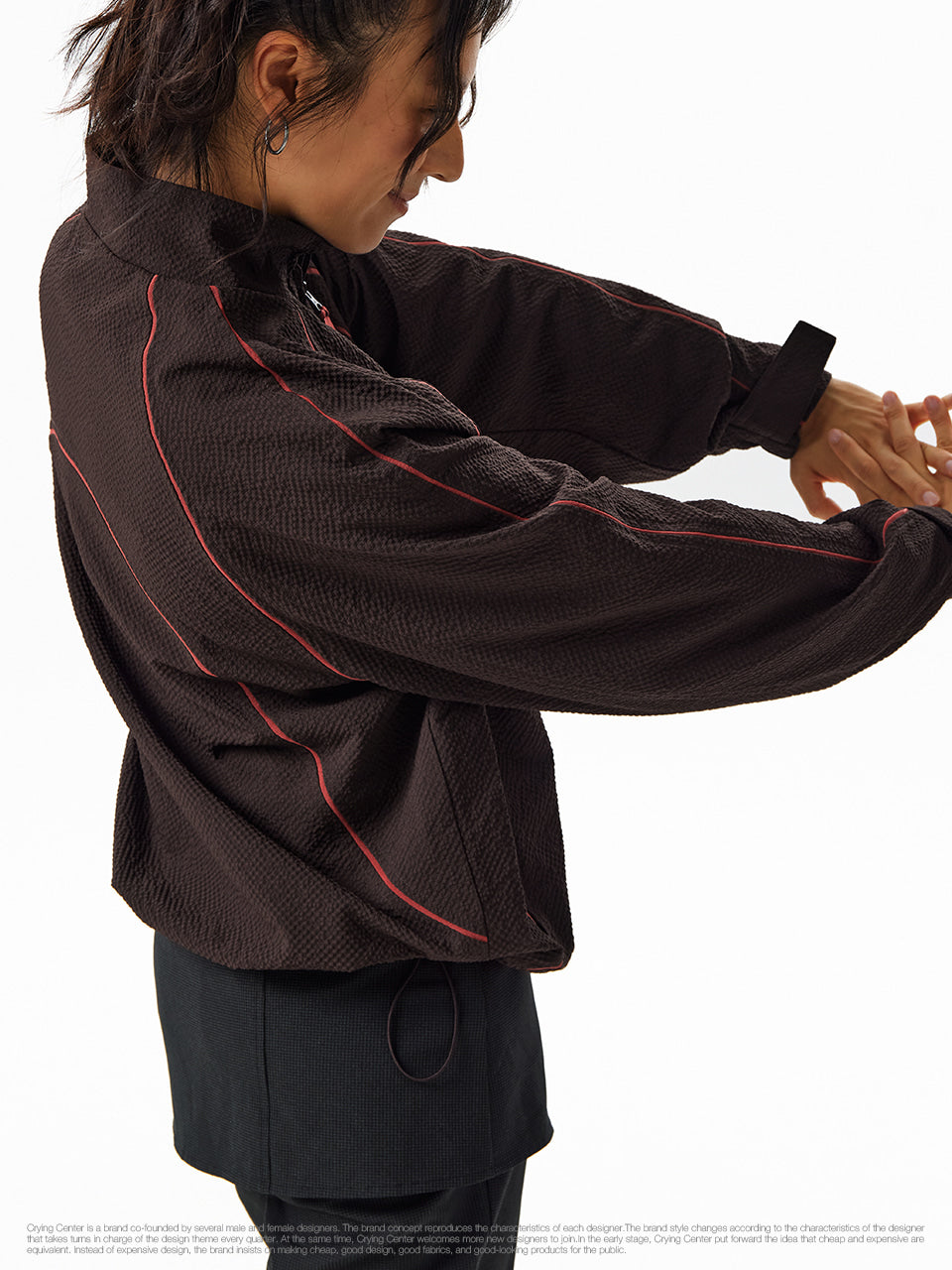 CryingCenter Retro Patchwork Jacket