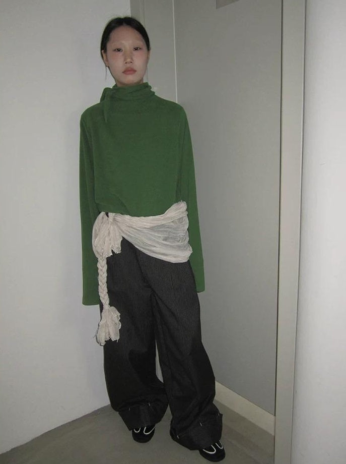 3months | HIGH NECK LOOSE T-SHIRT【ID:TN00059】