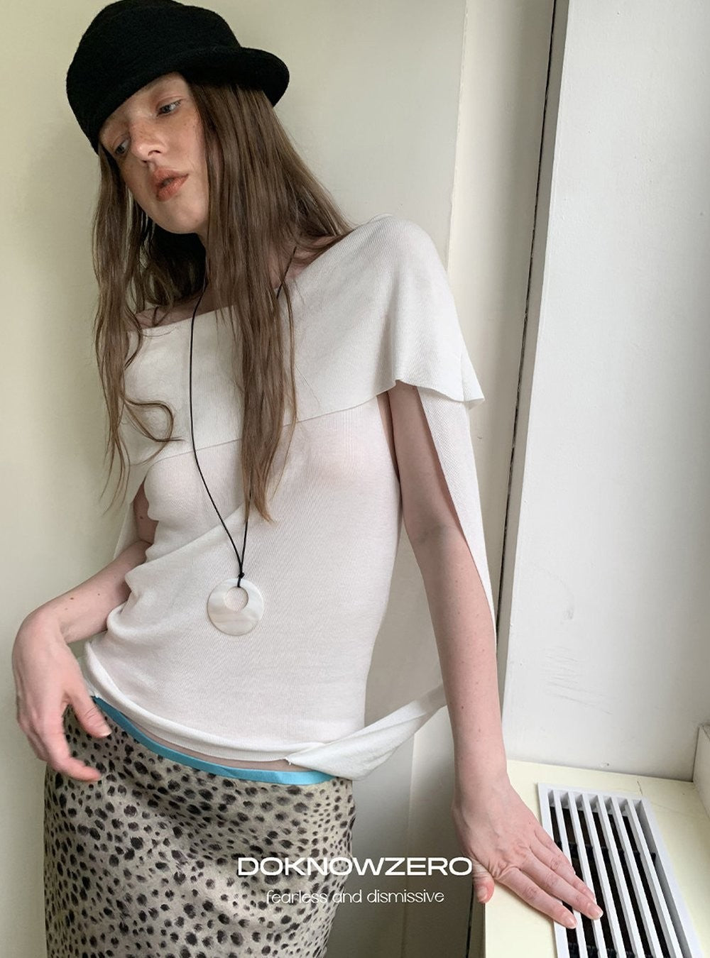 Laceveil Knit Top