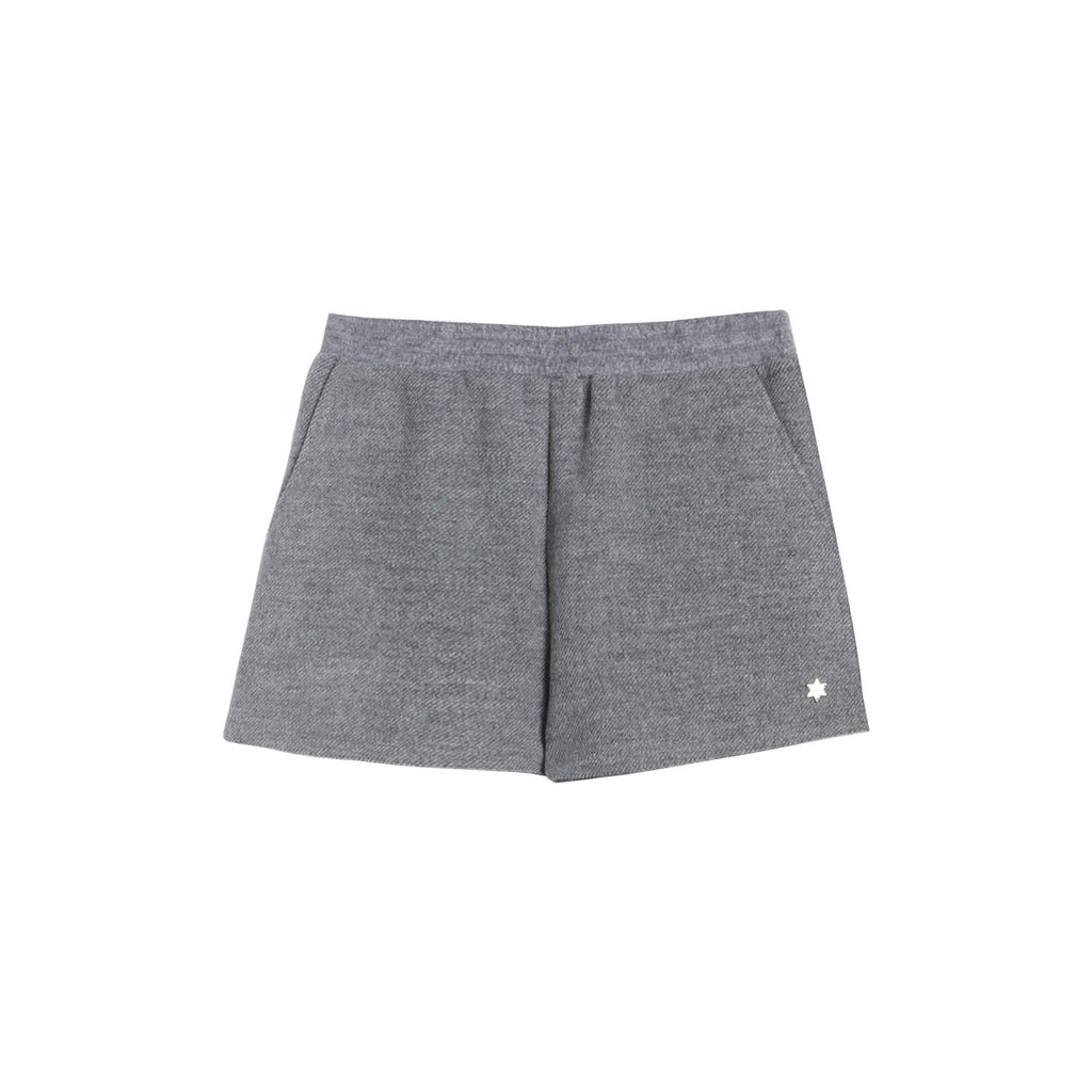 Pinstripe Elastic Waist Shorts (2color)