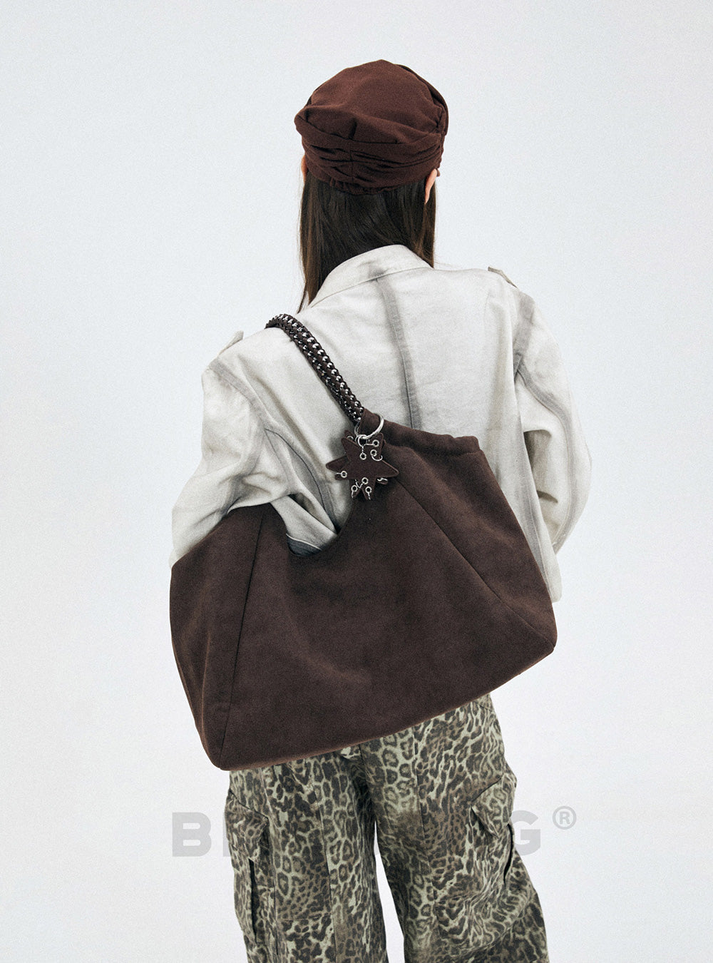Classic Wool Shoulder Bag (4color)