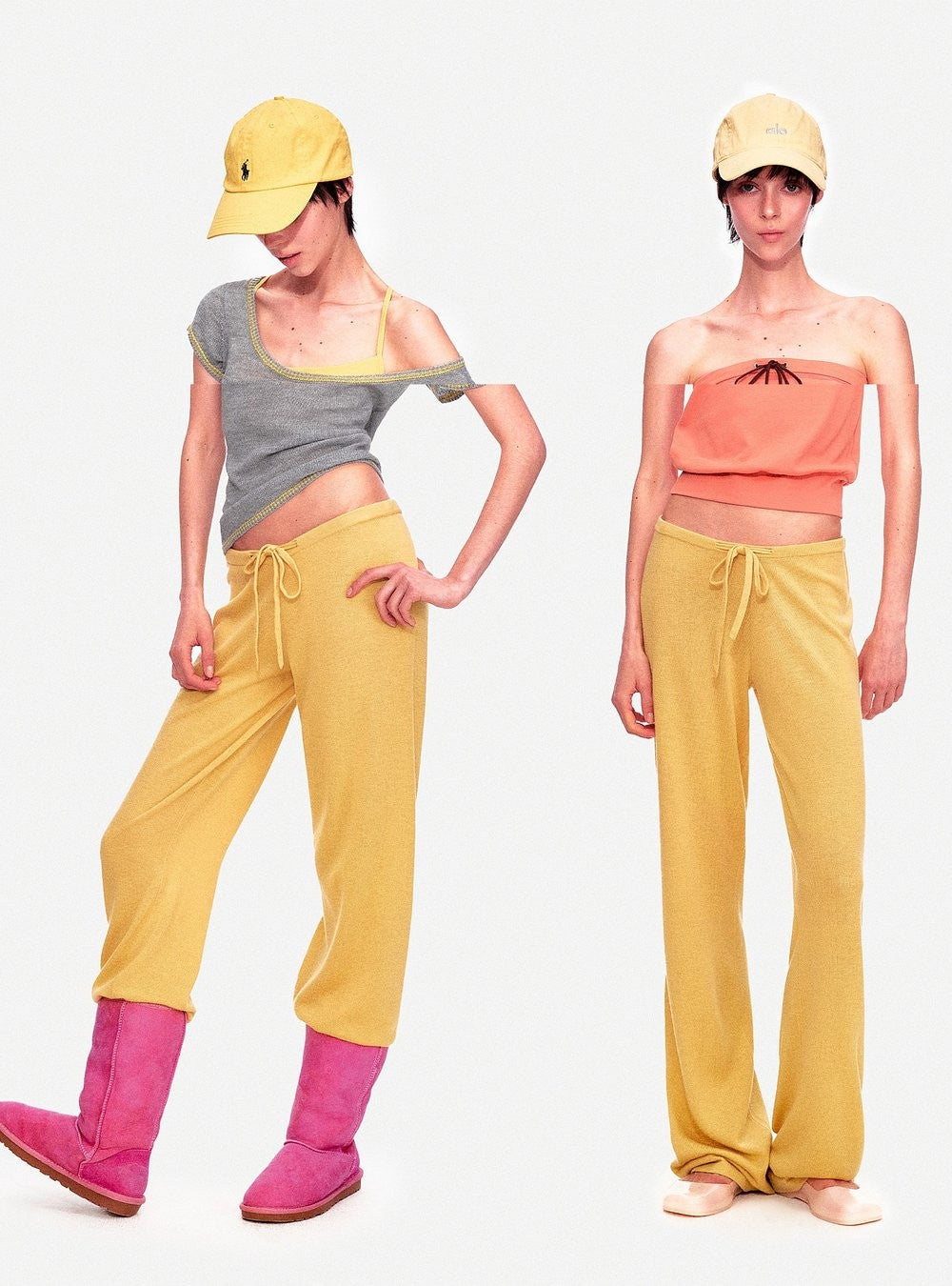 Rhythm Drawstring Knit Pants (2color)