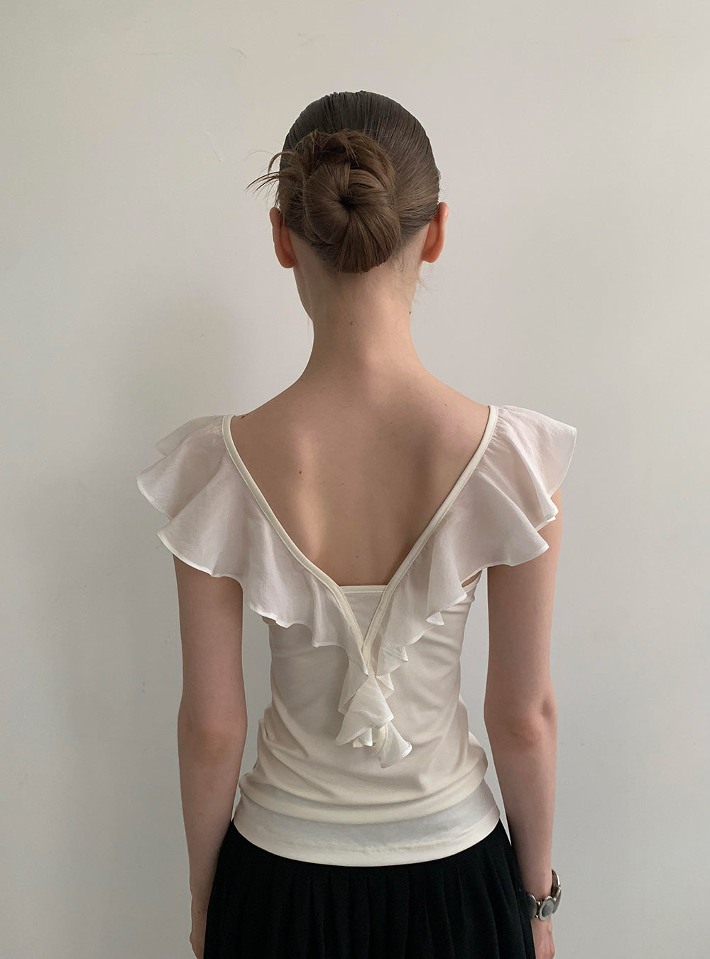 Veil Frill Top (3color)