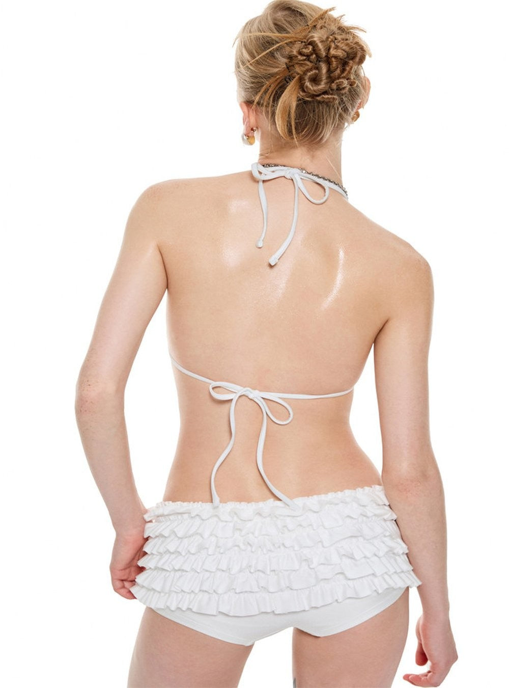 Ruffle Layer Bikini Swim Set (2Piece)