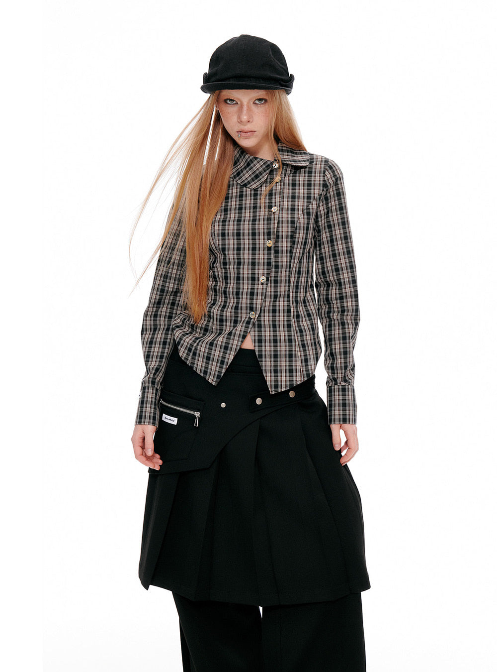 Vintage Scholar Plaid Shirt