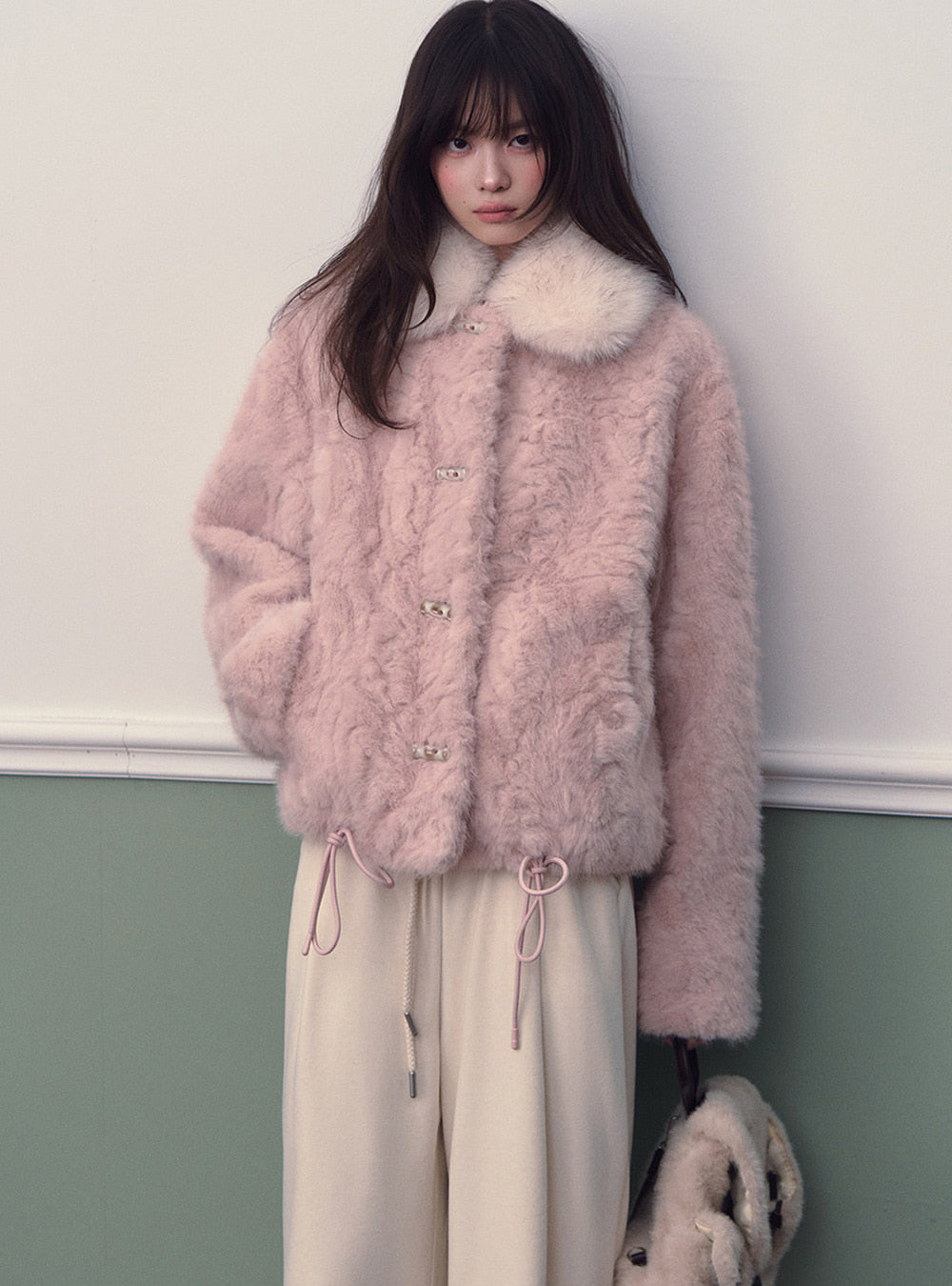 Soft Tone Color Lapel Coat (2color)