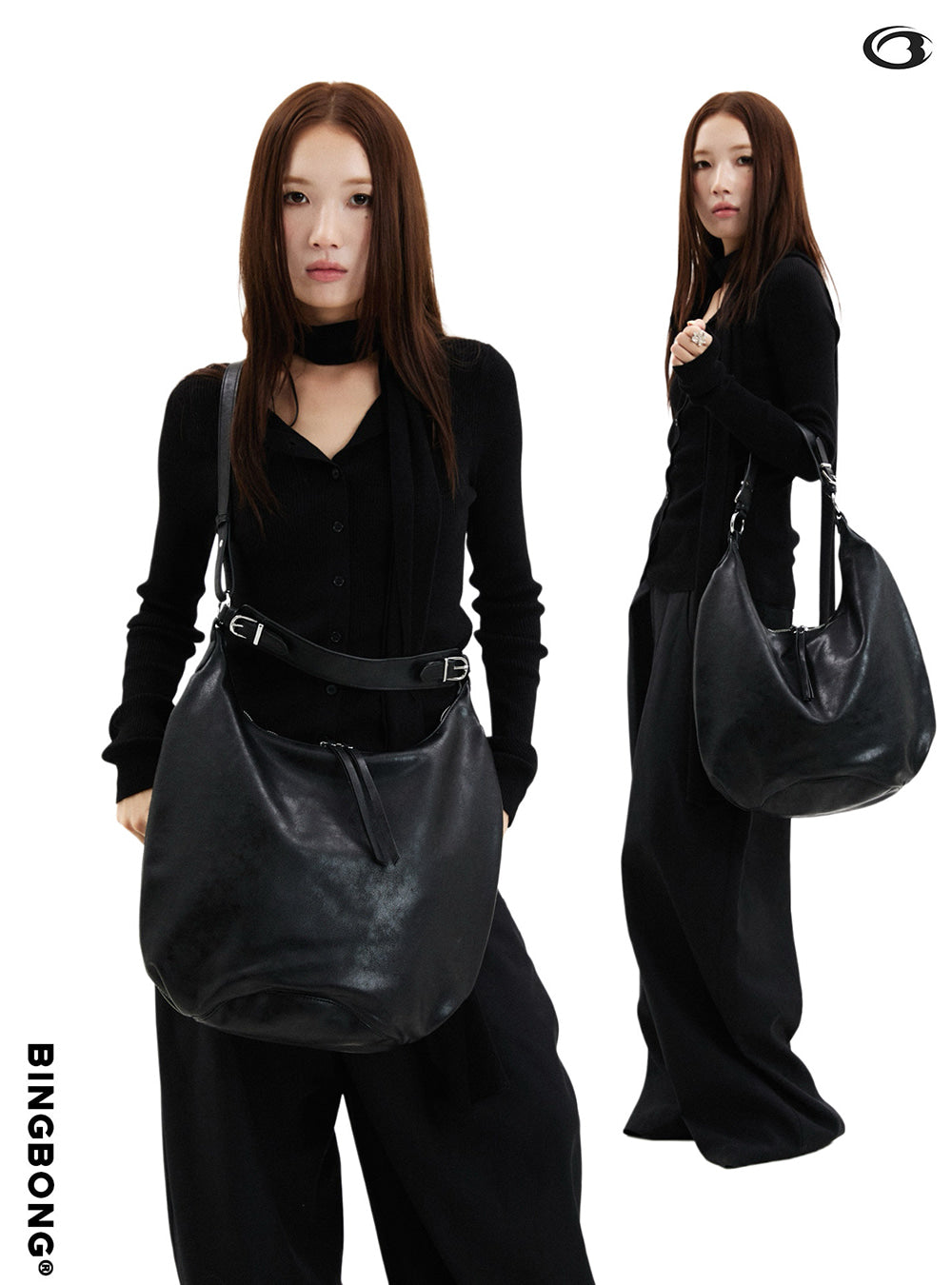 Soft Slouch Hobo Bag (4color)