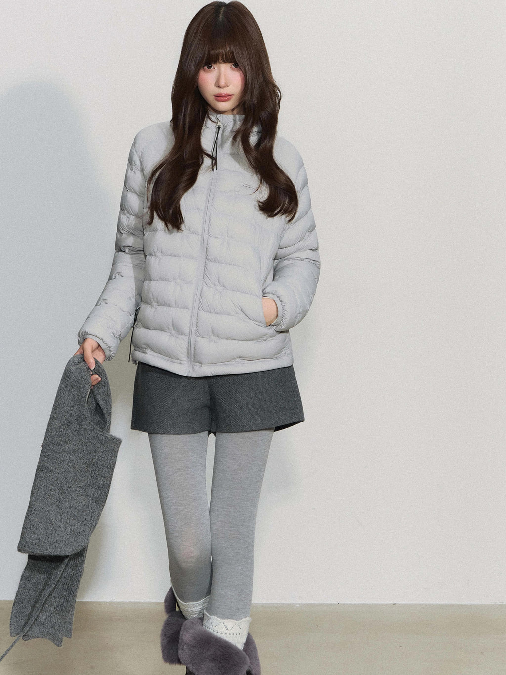 THELIGHT | LIGHTWEIGHT QUILTED HOODED JACKET【ID:TN00092】