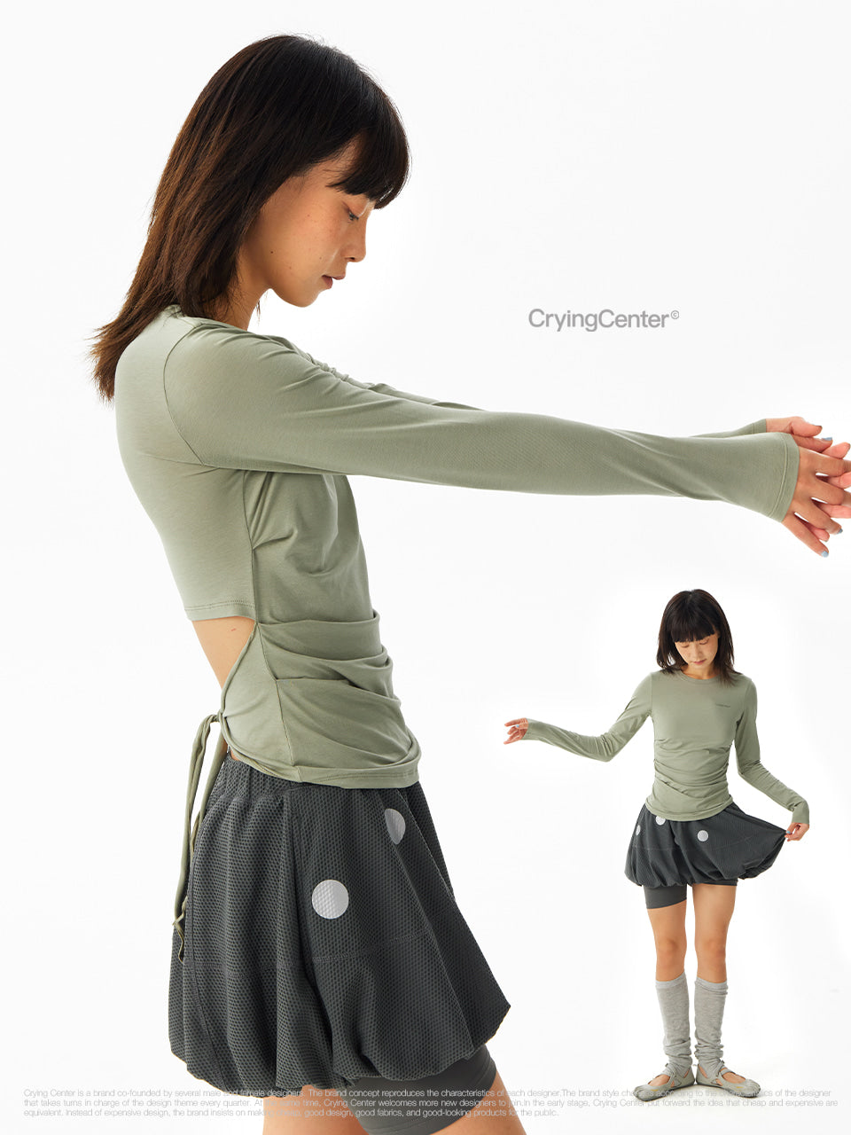 CryingCenter Waist Strap Long Sleeve
