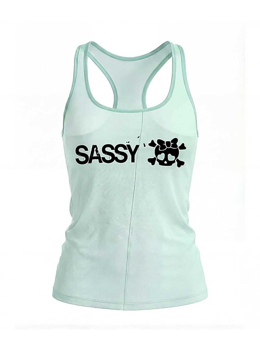 Sassy Sheer Tank Top (3color)