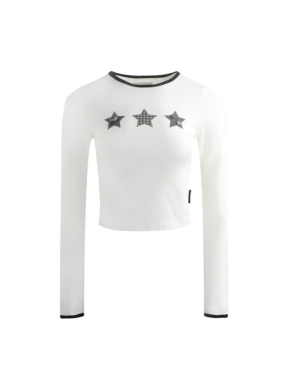 Triple Star Patch Long Sleeve Top