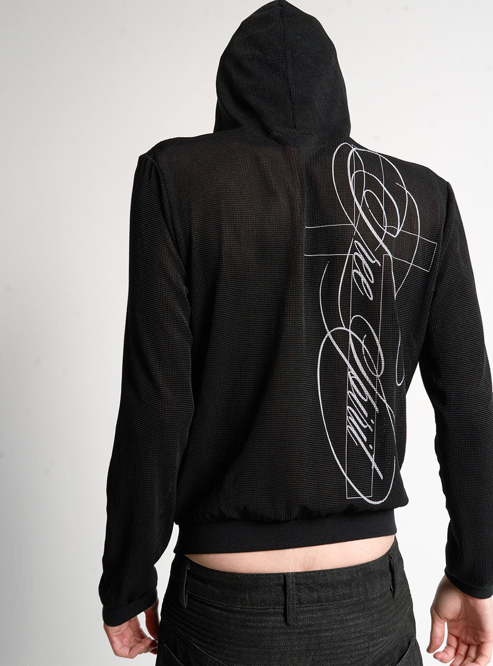 Cipher Mesh Zip Hood Jacket