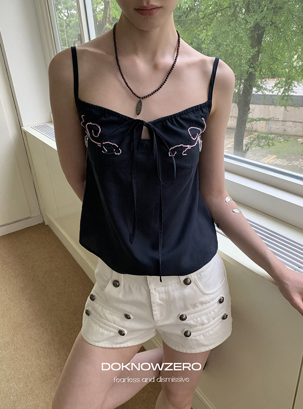 Bead Camisole Top
