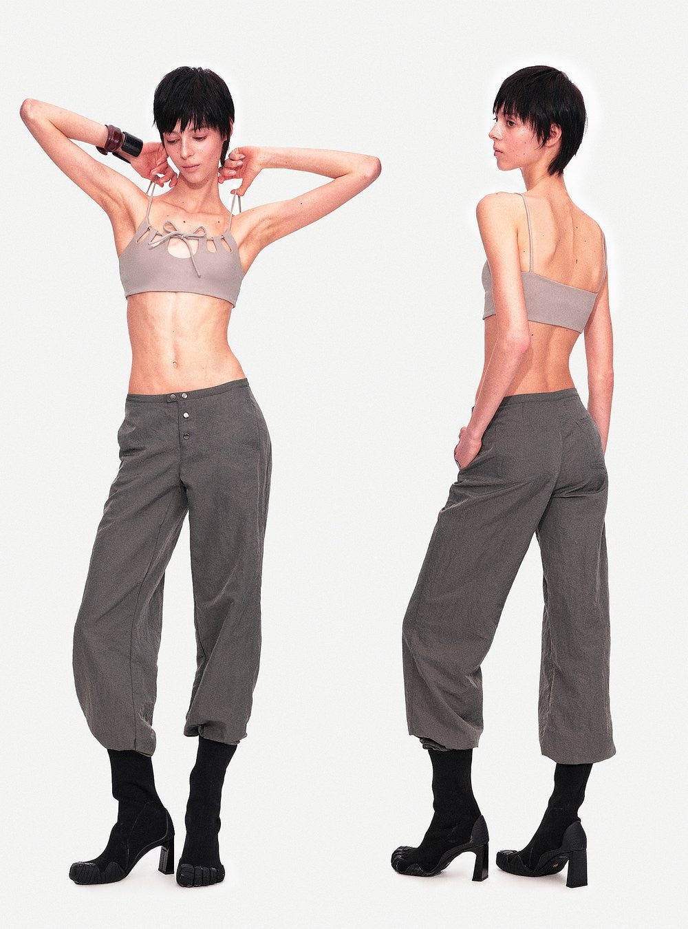 Cutout String Fit Top (3color)