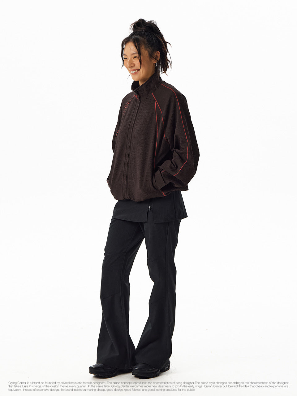 CryingCenter Retro Patchwork Jacket