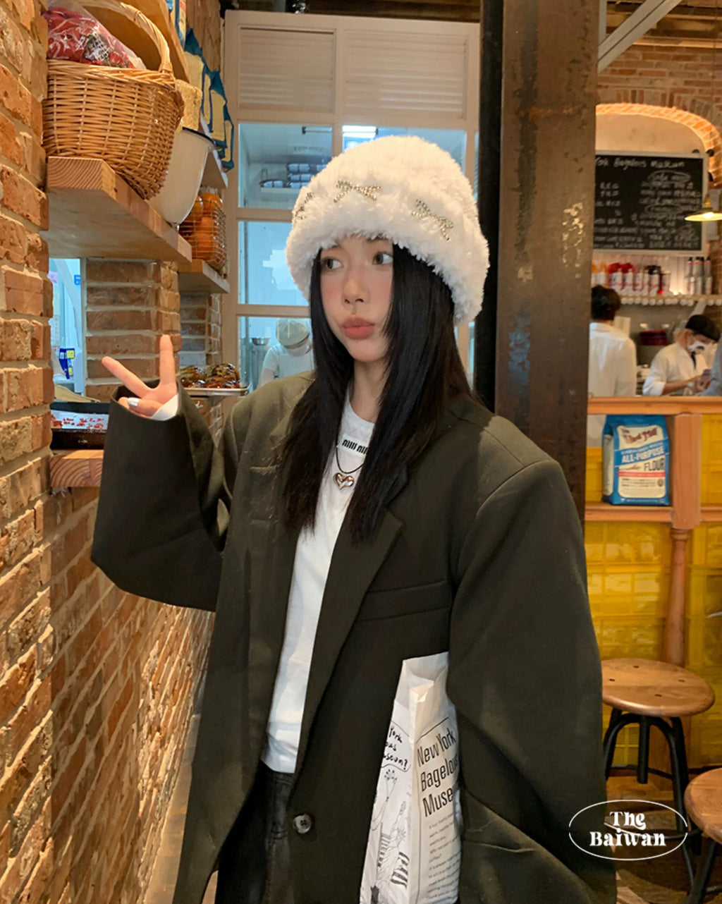 TRIA SELECT | WINTER PLUSH KNITTED HAT【ID:TN00081】