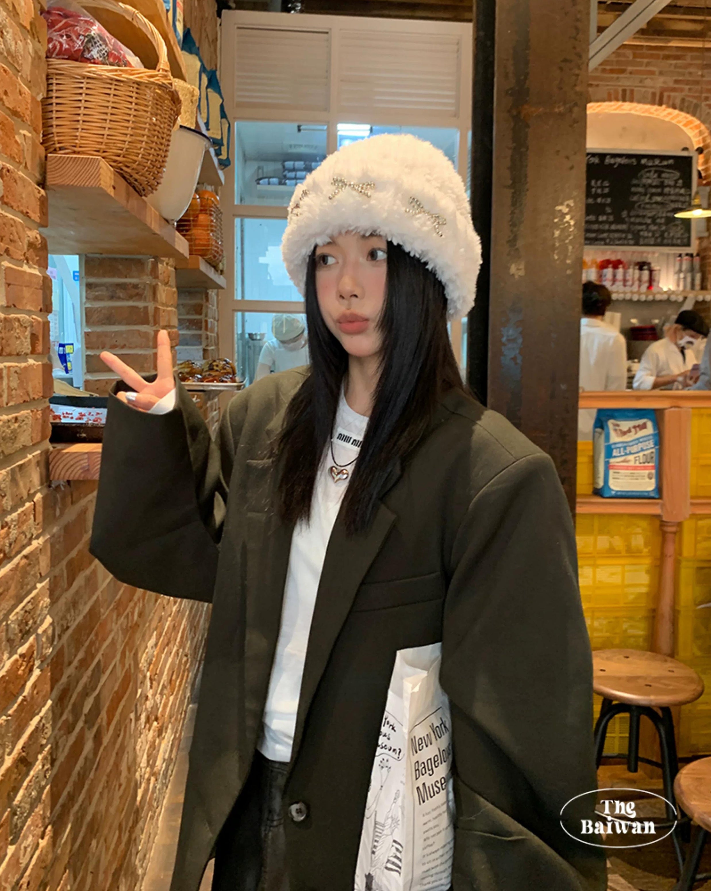 TRIA SELECT | WINTER PLUSH KNITTED HAT【ID:TN00081】