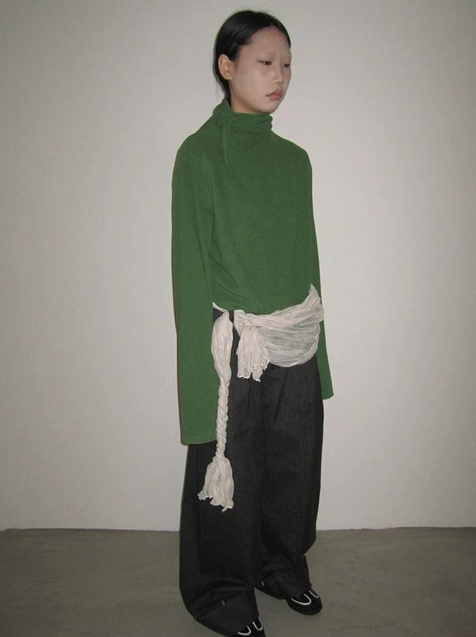3months | HIGH NECK LOOSE T-SHIRT【ID:TN00059】