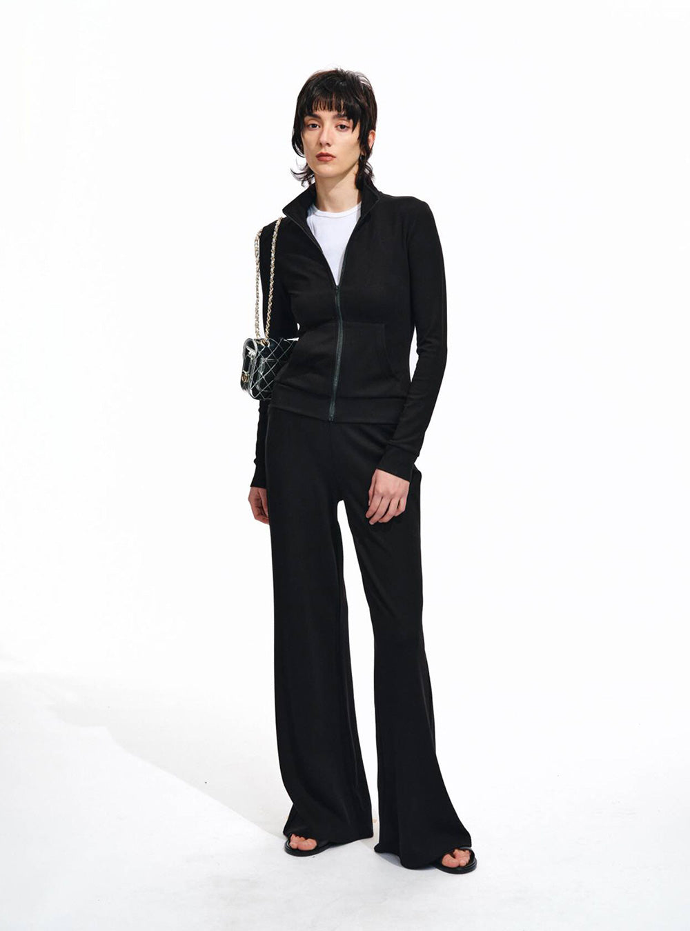 Velour Silence Zip-Up & Pants (4color)