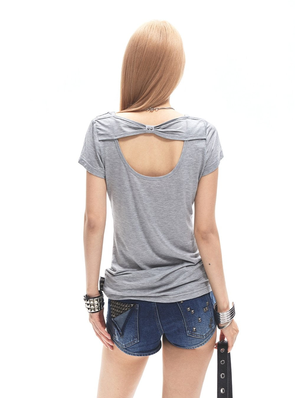 Slant Letter Print Top