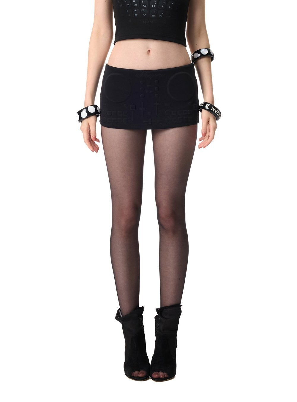 Press Play Mini Skirt