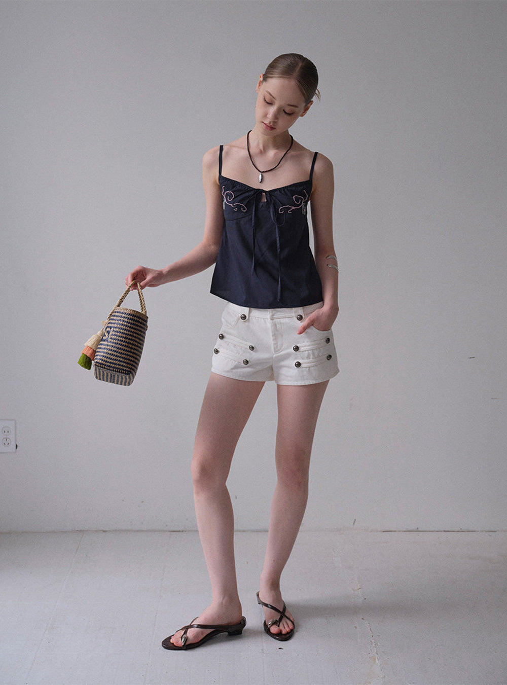 Bead Camisole Top