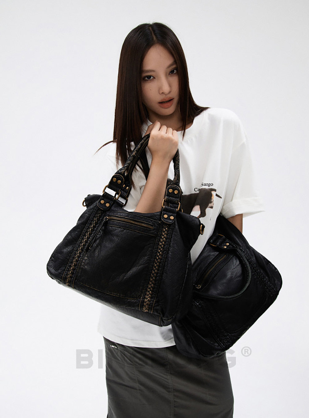La Tour Retro Carryall Bag (2color)