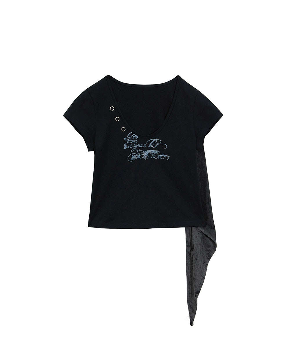 No Signal Draped Muse Top