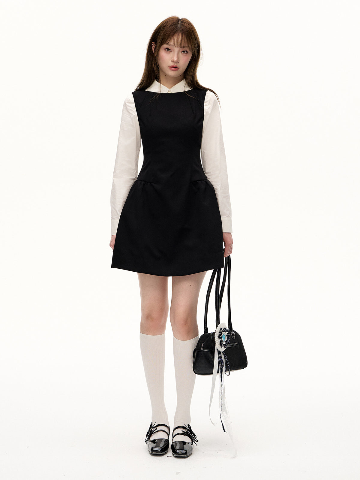 Romance Nanci Black Mini Dress