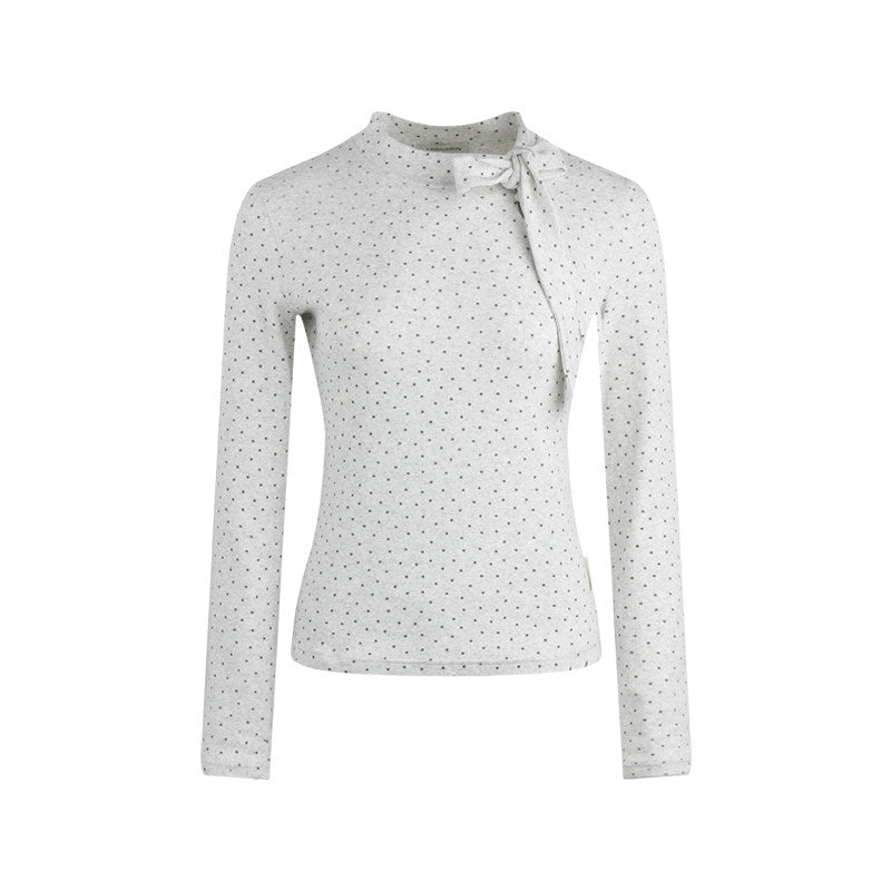 Twinkle Ribbon Slim Top (2color)