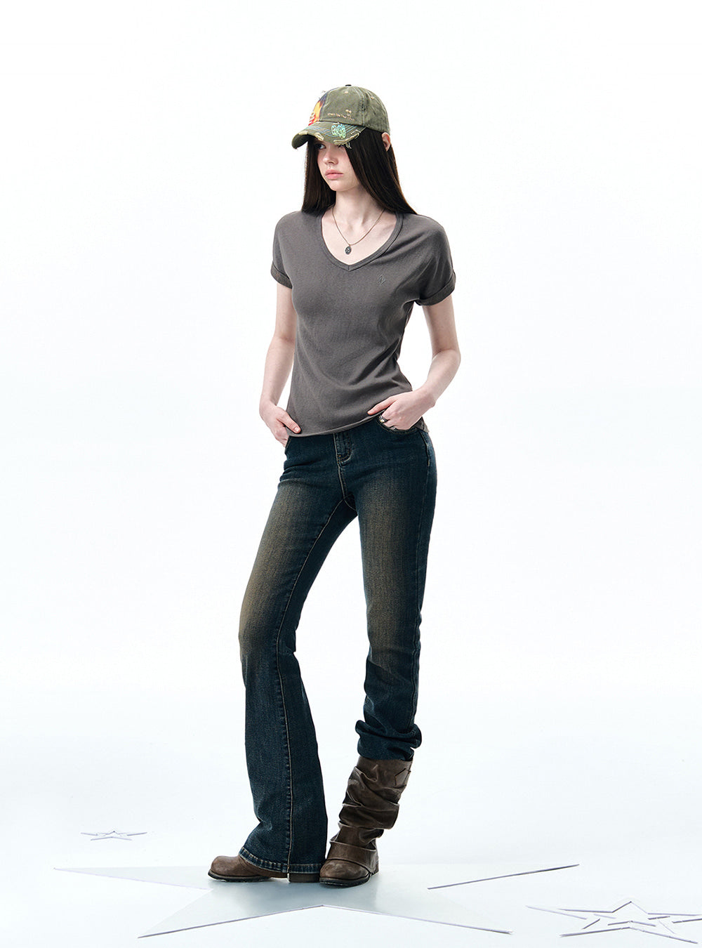 Whisper Curve Top (3color)