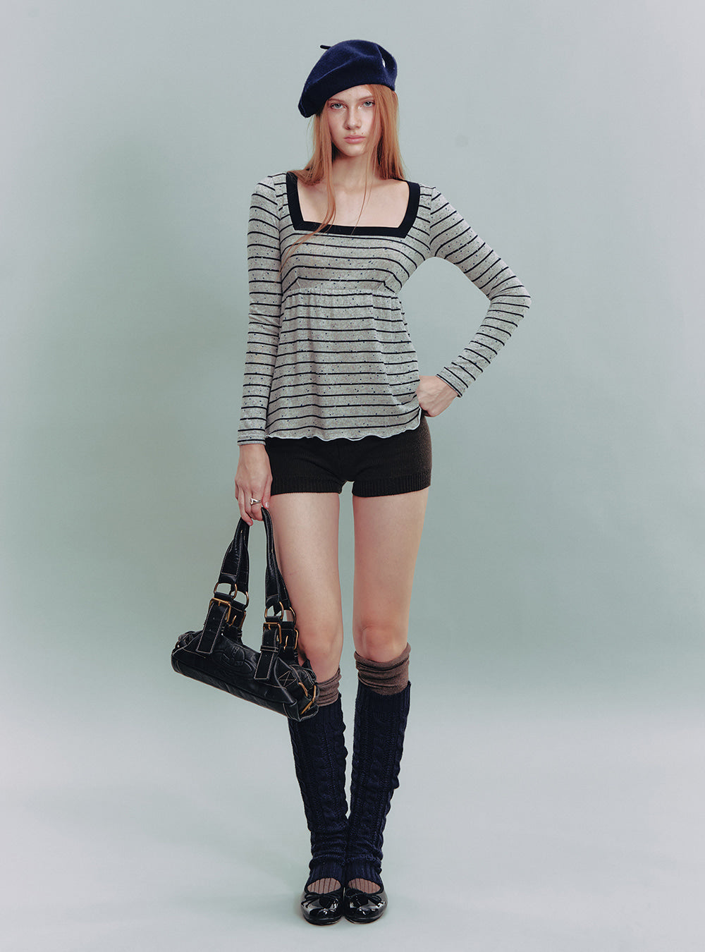 Wing Knit Shorts (2color)