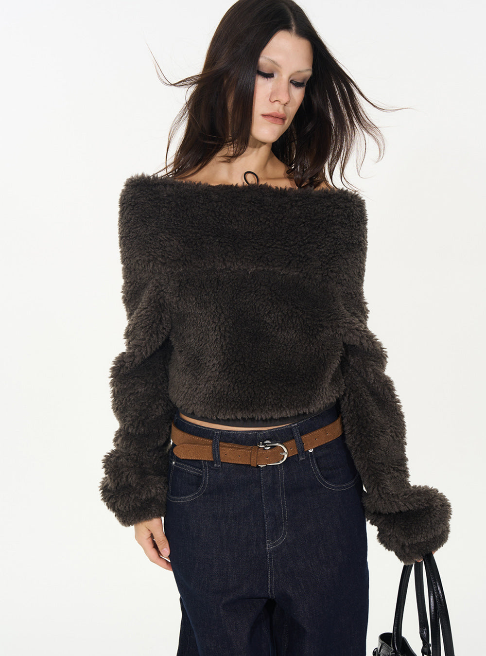 Cozy Off Shoulder Top (2color)