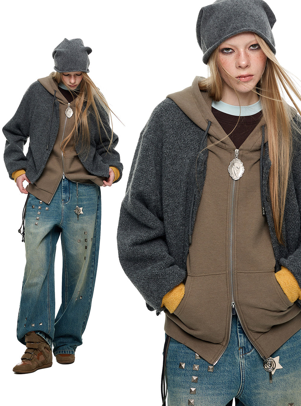 Cozy Air Fleece Jacket Set for Women