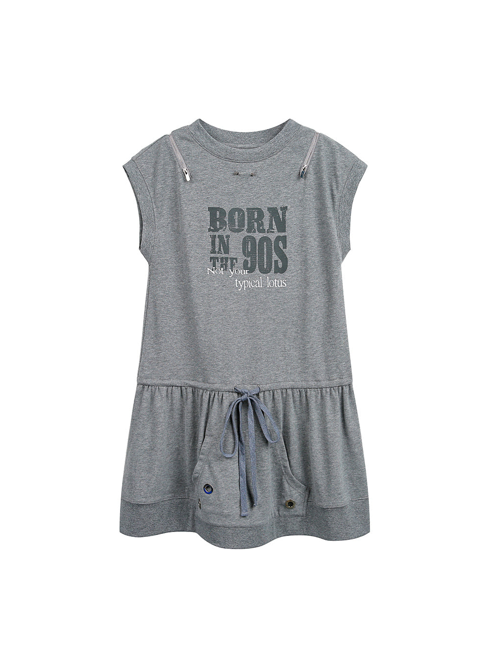 Born In 90s Accent Mini Dress