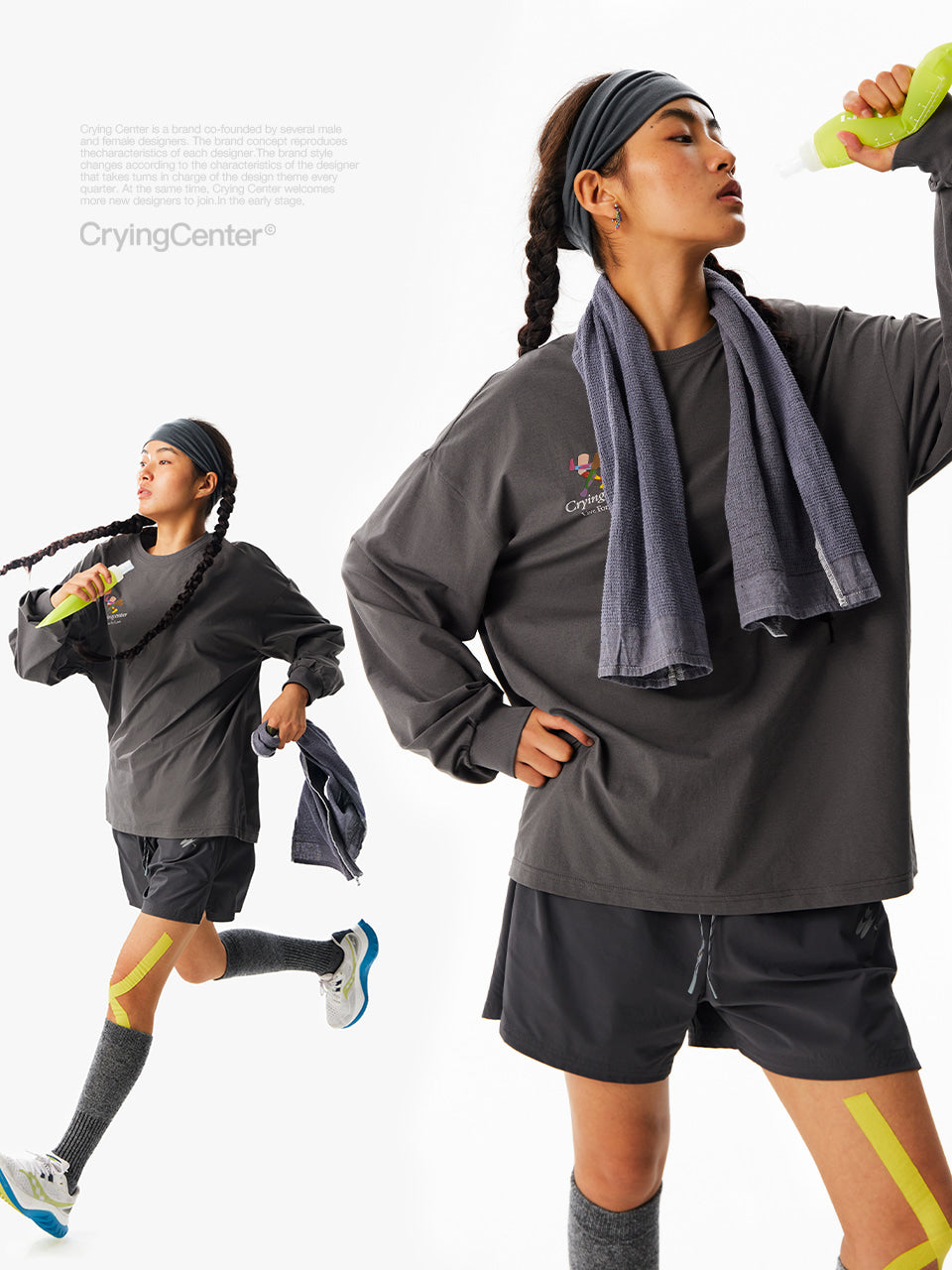 CryingCenter Sports Long Sleeve T-Shirt