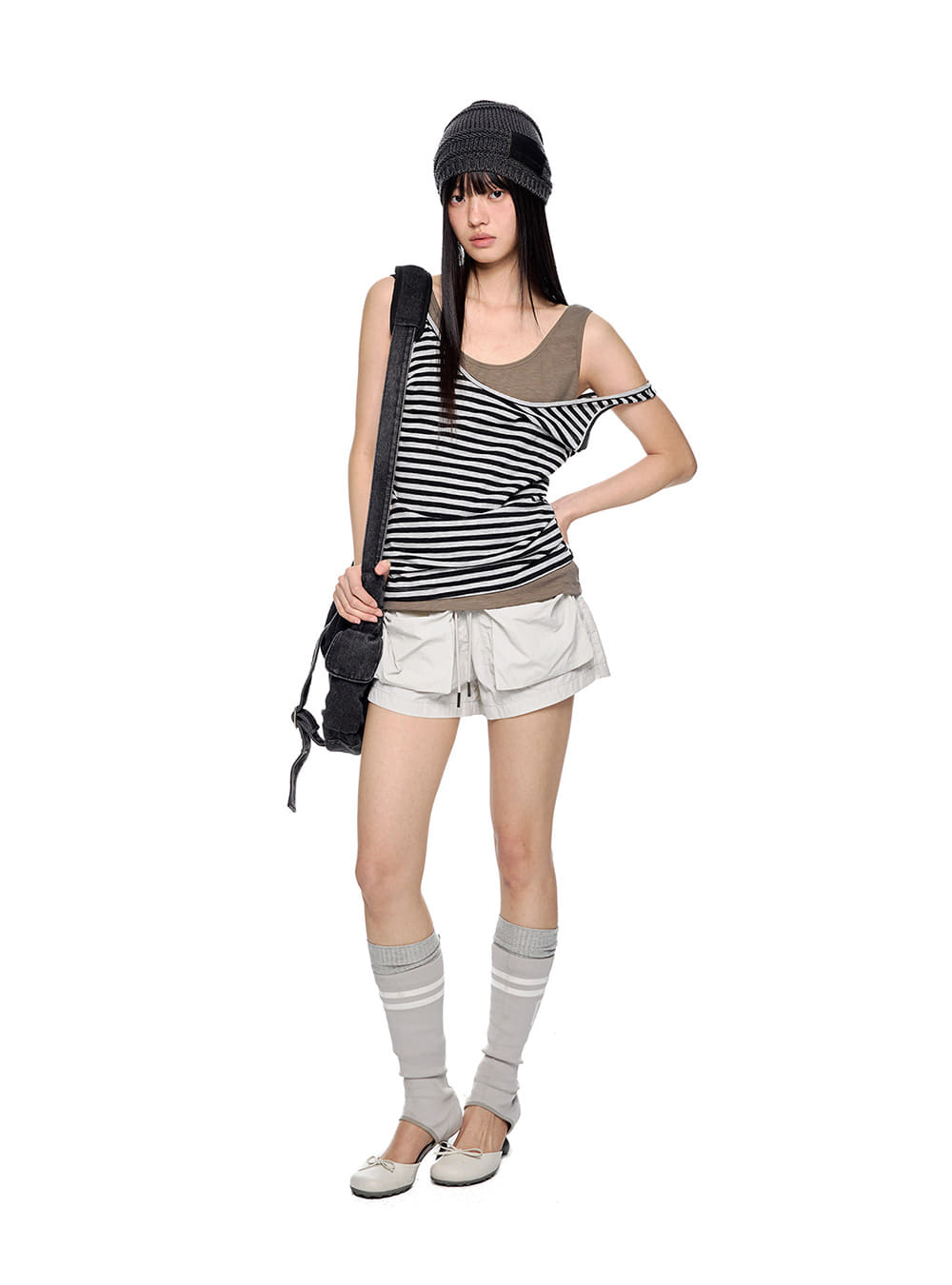 Layer Mix U-Neck Tank Top