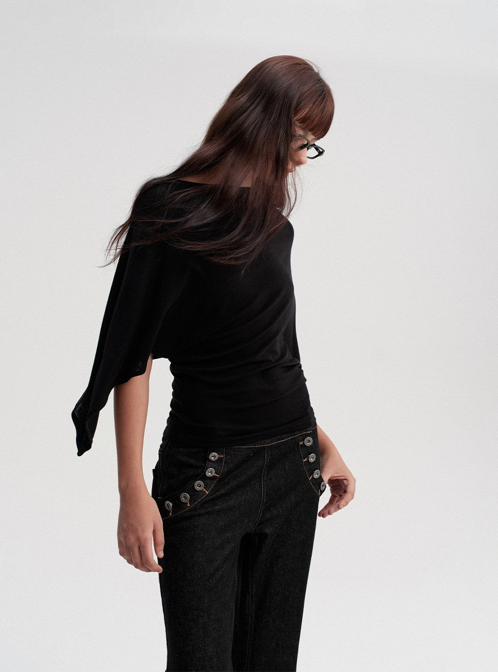Drape Wing Top