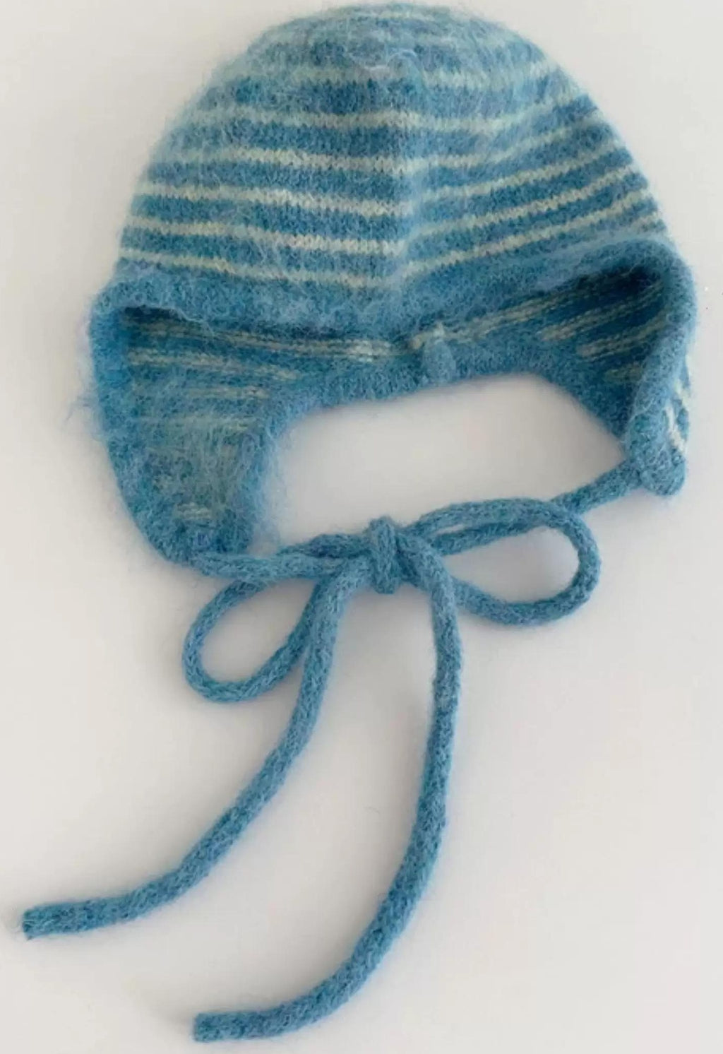 TRIA SELECT | KNITTED STRIPE EAR PROTECTION CAP【ID:TN00089】