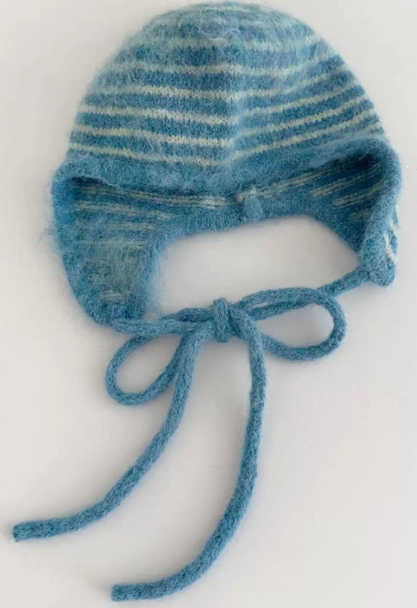 TRIA SELECT | KNITTED STRIPE EAR PROTECTION CAP【ID:TN00089】